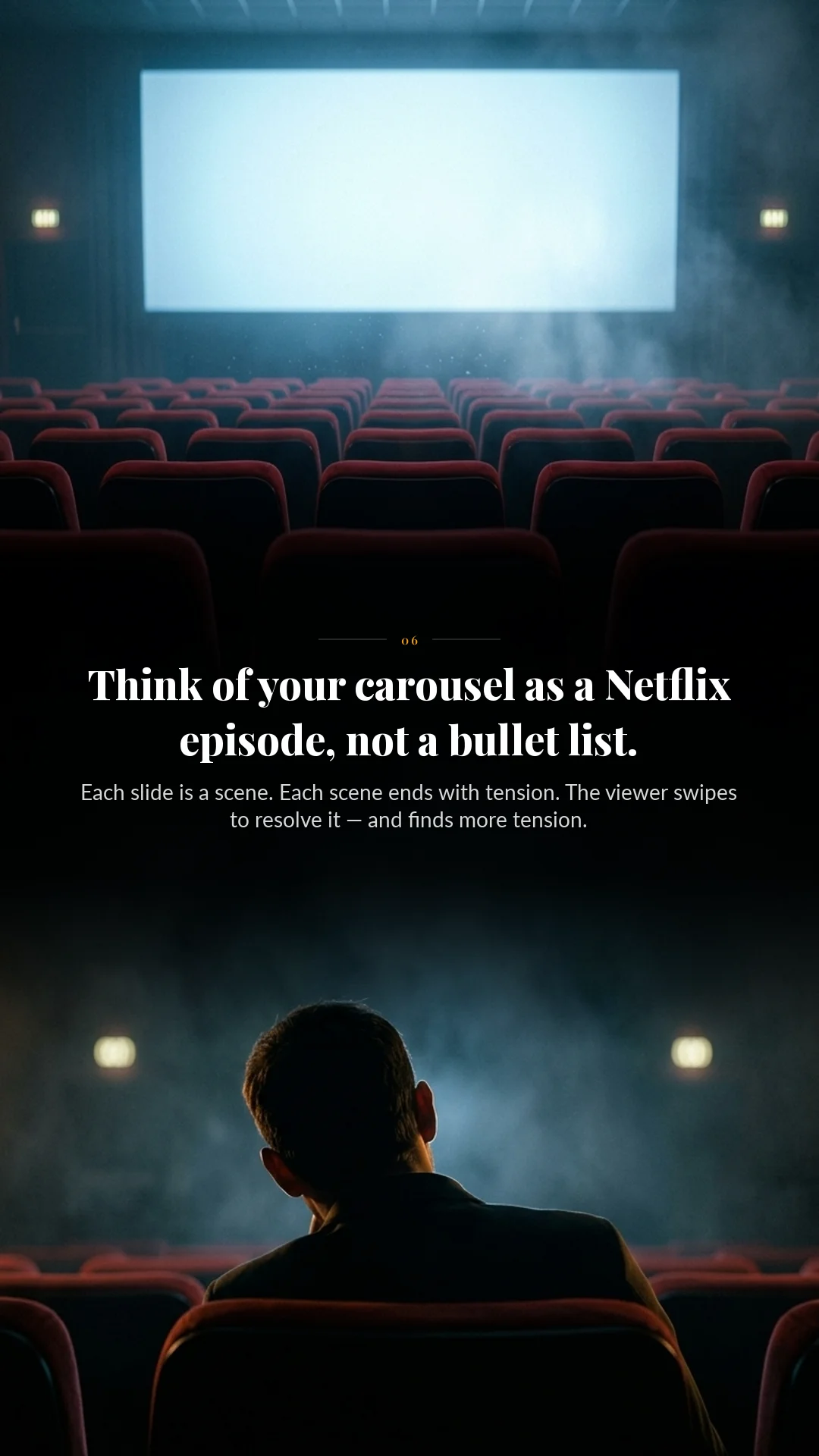 Carousel example, tall format