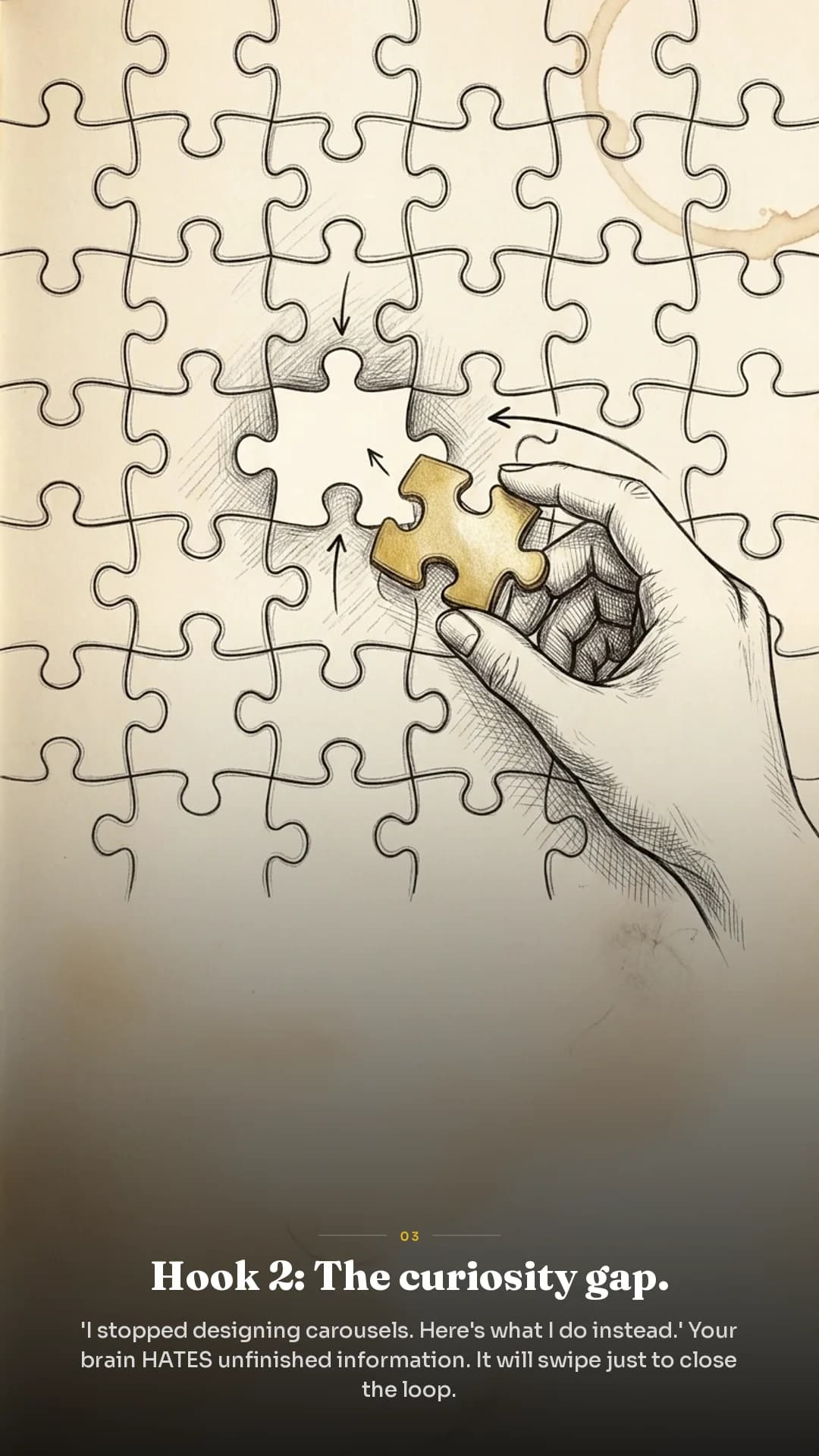 Carousel example, tall format